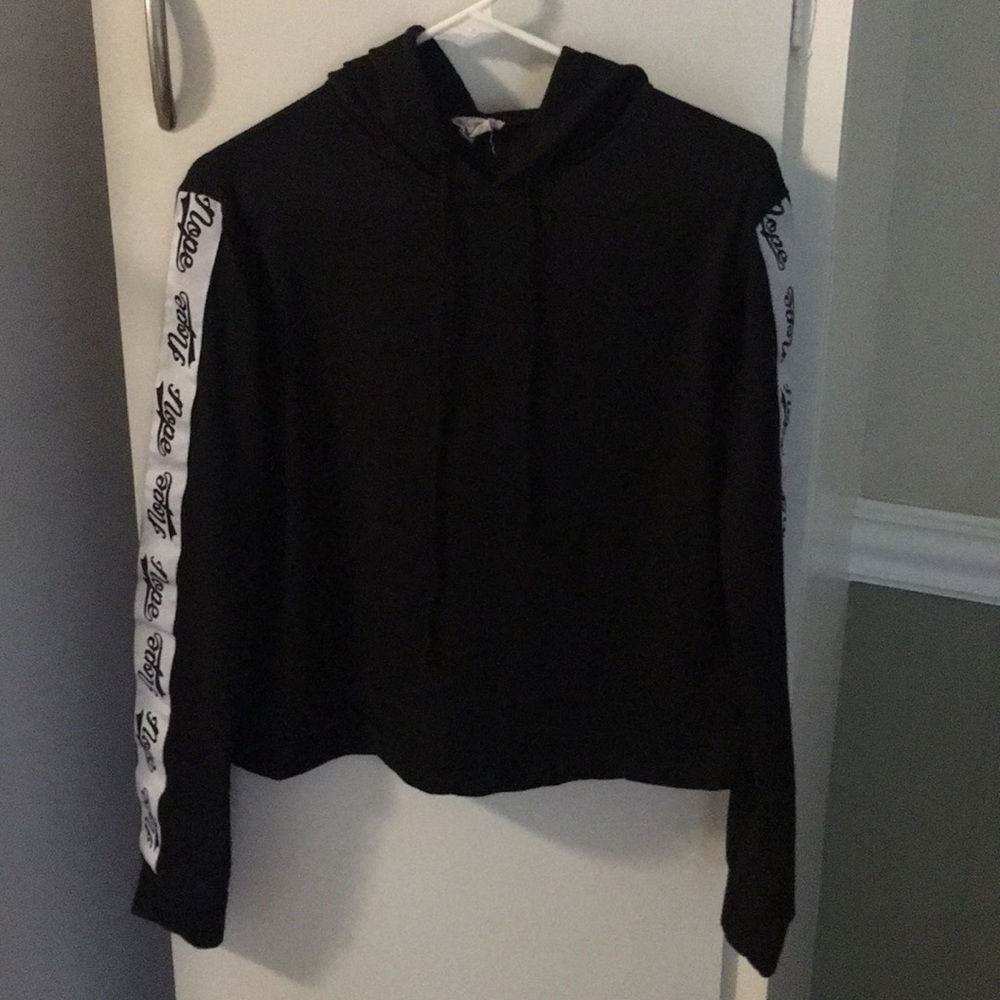 Black hoodie